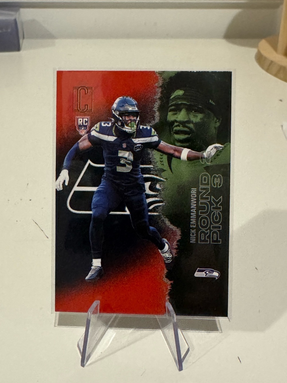 🔥 2025 Nick Emmanwori Topps Signature Rookie Round 2 Pick 3. #seattleseahawks